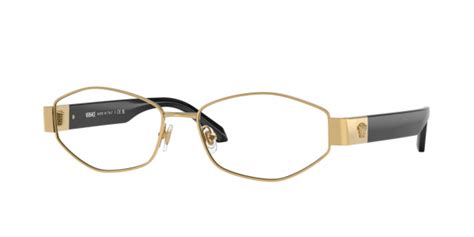 Versace™ VE1298 1002 55 Gold Eyeglasses 